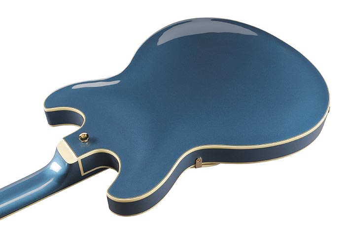 Ibanez As73g Pbm Artcore Hh Ht Noy - Prussian Blue Metallic - Guitarra eléctrica semi caja - Variation 3