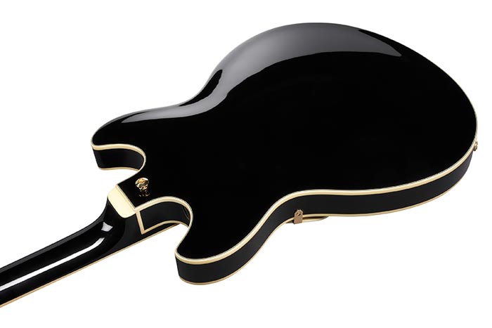 Ibanez As93sp Bk Artcore Expressionist 2h Ht Eb - Black - Guitarra eléctrica semi caja - Variation 3