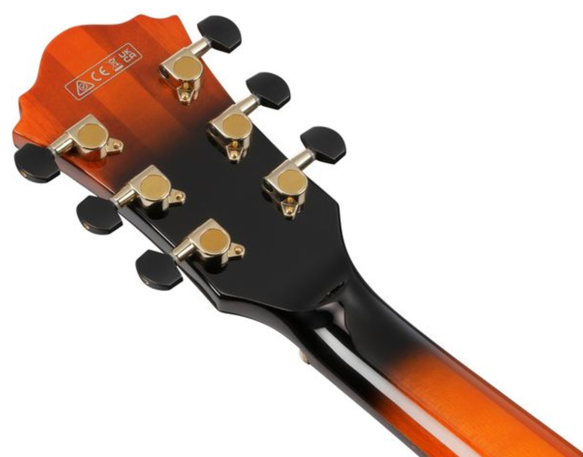 Ibanez Ash300 Tbc Artstar 2h Ht Eb - Tobacco Brown - Guitarra eléctrica semi caja - Variation 4