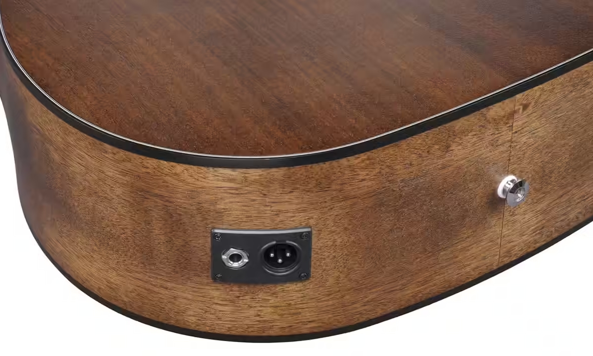 Ibanez Aw54lce Opn Artwood Dreadnought Cw Gaucher Tout Acajou Lau - Open Pore Natural - Guitarra folk - Variation 4