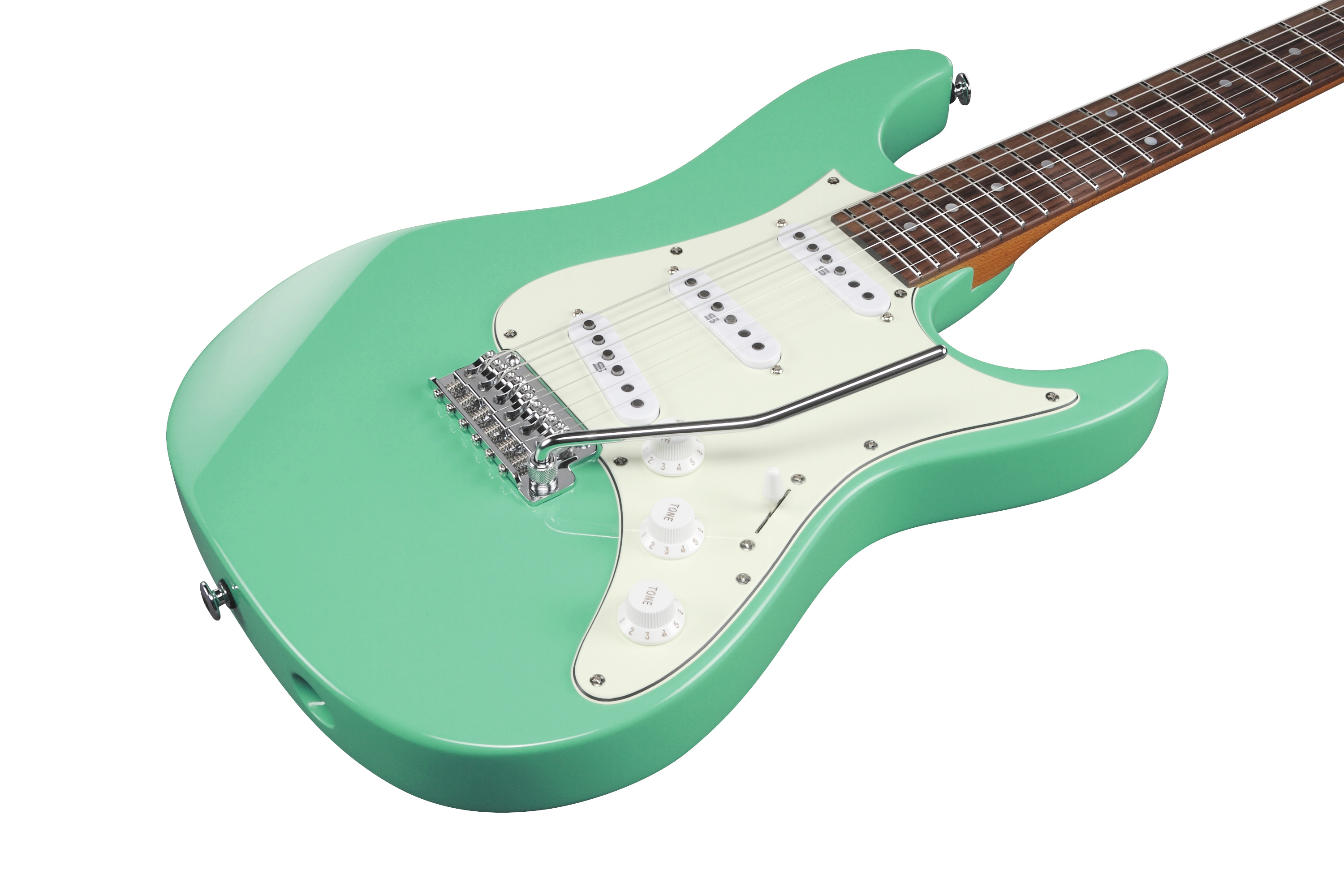 Ibanez Az2203n Prestige 3s Trem Rw - Seafoam Green - Guitarra eléctrica con forma de str. - Variation 6
