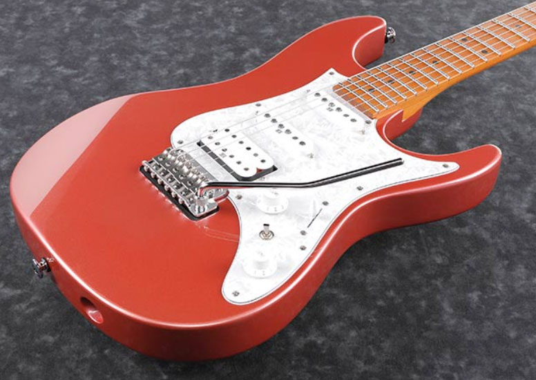 Ibanez Az2204 Hrm Prestige Jap Hss Seymour Duncan Trem Mn - Hazy Rose Metallic - Guitarra eléctrica con forma de str. - Variation 2