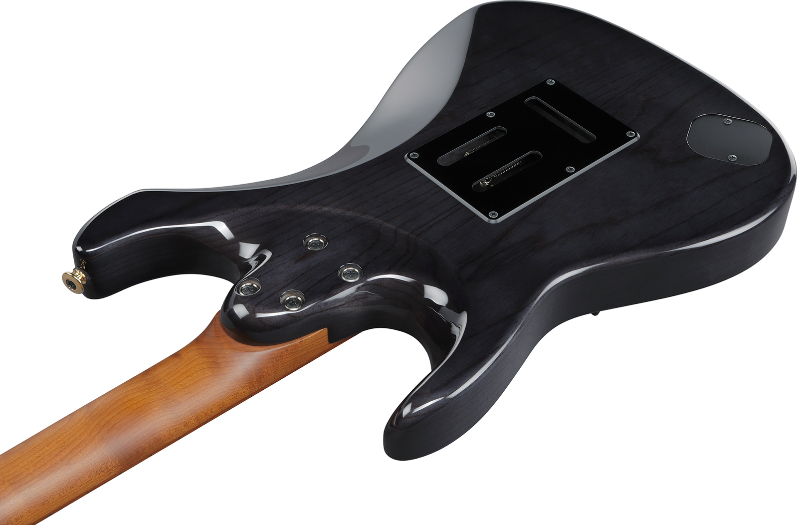 Ibanez Az2204ag Tgb Prestige Jap Hss Seymour Duncan Trem Mn - Transparent Gray Burst - Guitarra eléctrica con forma de str. - Variation 3