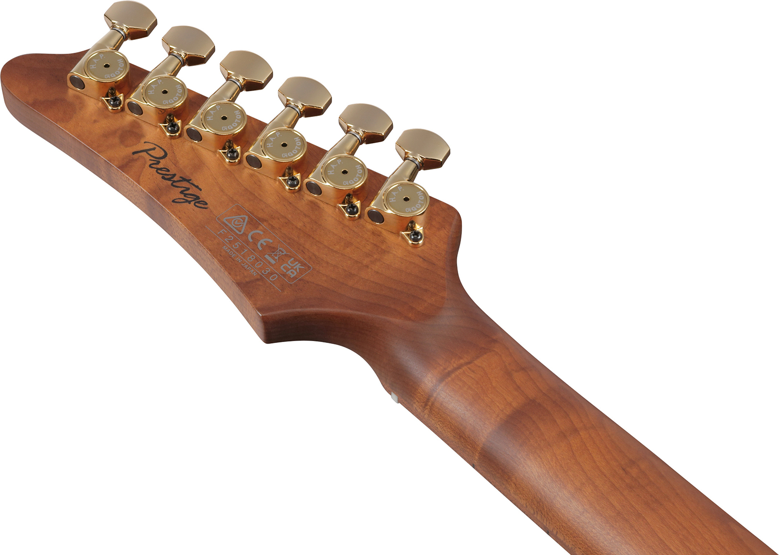 Ibanez Az2204ag Tgb Prestige Jap Hss Seymour Duncan Trem Mn - Transparent Gray Burst - Guitarra eléctrica con forma de str. - Variation 4