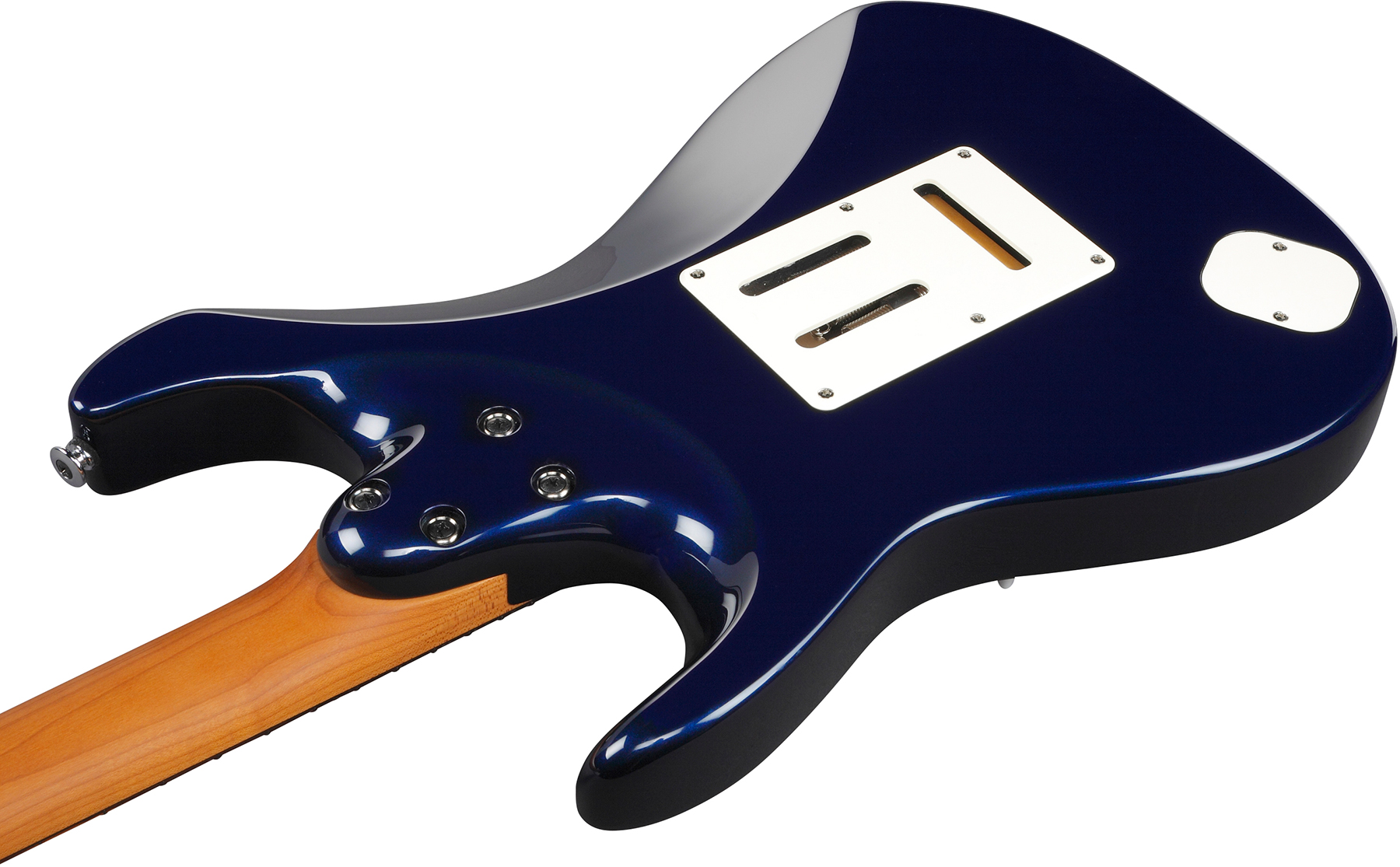 Ibanez Az2204nw Dtb Prestige Jap Hss Seymour Duncan Trem Rw - Dark Tide Blue - Guitarra eléctrica con forma de str. - Variation 3