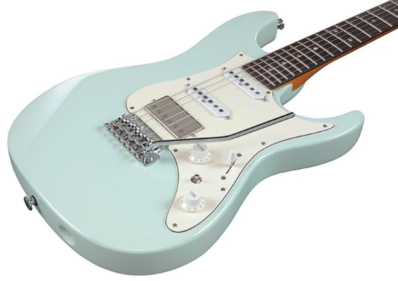 Ibanez Az2204nw Mgr Prestige Jap Hss Seymour Duncan Trem Rw - Mint Green - Guitarra eléctrica con forma de str. - Variation 3
