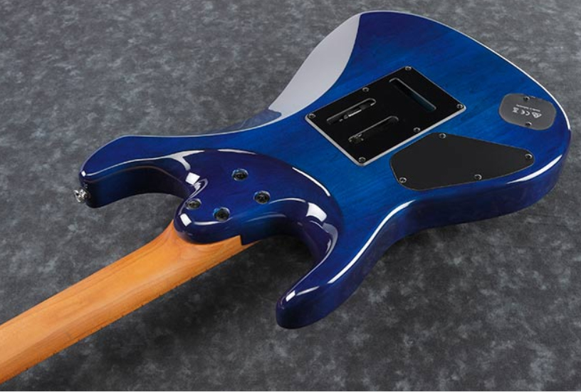 Ibanez Az226pb Cbb Premium Hss Trem Mn - Cerulean Blue Burst - Guitarra eléctrica de doble corte - Variation 3