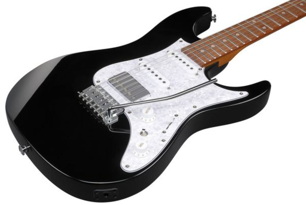Ibanez Az22s2 Bk Standard Hss Trem Jat - Black - Guitarra eléctrica con forma de str. - Variation 3