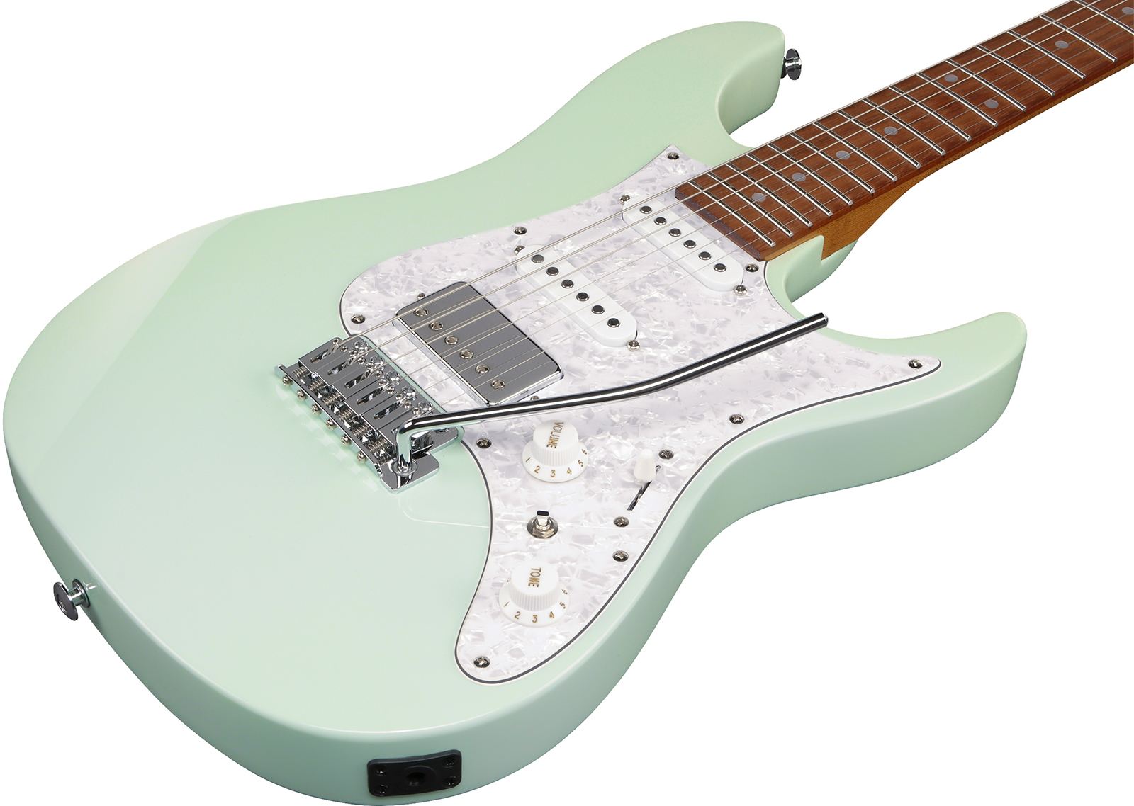 Ibanez Az22s2 Mgr Standard Hss Trem Jat - Mint Green - Guitarra eléctrica con forma de str. - Variation 2