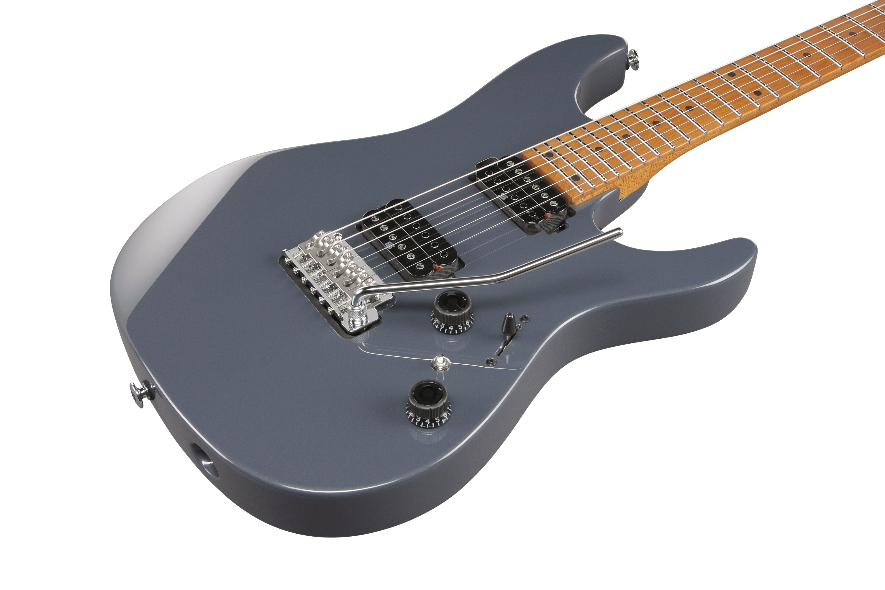 Ibanez Az2402 Prestige Hh Trem Mn - Gray Metallic - Guitarra eléctrica con forma de str. - Variation 7
