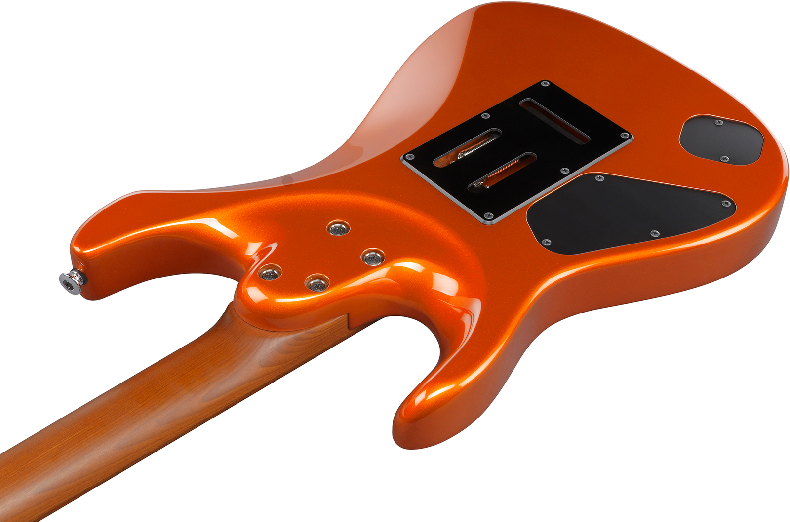 Ibanez Az2402 Rom Prestige Jap 2h Seymour Duncan Trem Mn - Roadster Orange Metallic - Guitarra eléctrica con forma de str. - Variation 3