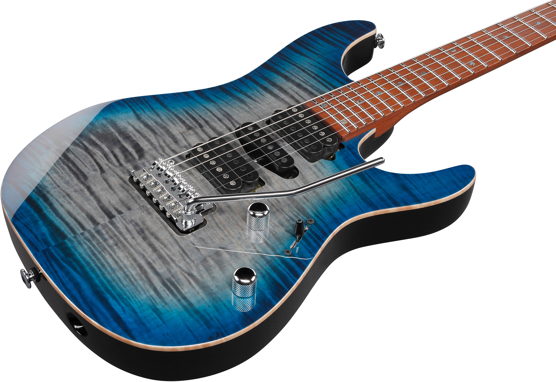 Ibanez Az2407f Sde Prestige Jap Hsh Dimarzio Trem Mn - Sodalite - Guitarra eléctrica con forma de str. - Variation 2