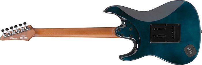 Ibanez Az24p1qm Premium Hss Trem Mn - Deep Ocean Blonde - Guitarra eléctrica con forma de str. - Variation 1