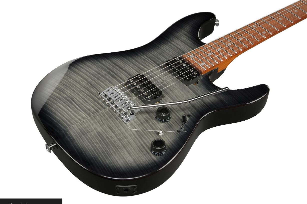 Ibanez Az24s1ftks Trem Hh Mn - Transparent Black Sunburst - Guitarra eléctrica con forma de str. - Variation 1