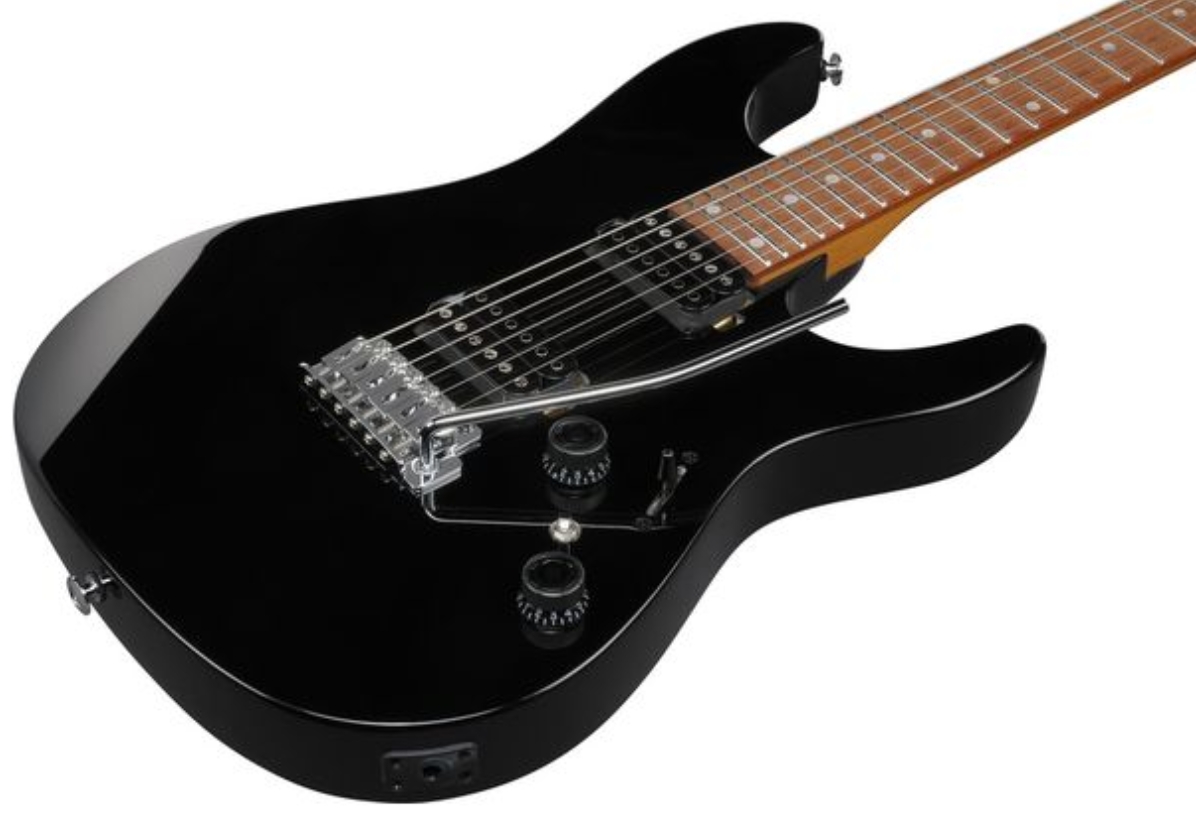 Ibanez Az24s2 Bk Standard 2h Trem Jat - Black - Guitarra eléctrica con forma de str. - Variation 2
