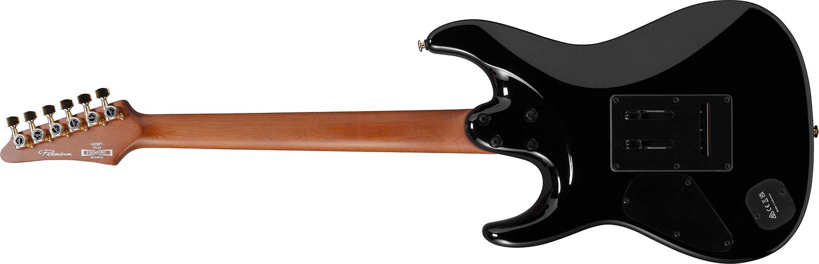 Ibanez Az26p1 Bk Premium Hss Seymour Duncan Trem Eb - Black - Guitarra eléctrica con forma de str. - Variation 1