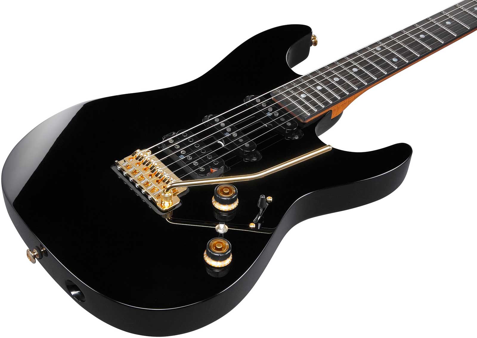 Ibanez Az26p1 Bk Premium Hss Seymour Duncan Trem Eb - Black - Guitarra eléctrica con forma de str. - Variation 2