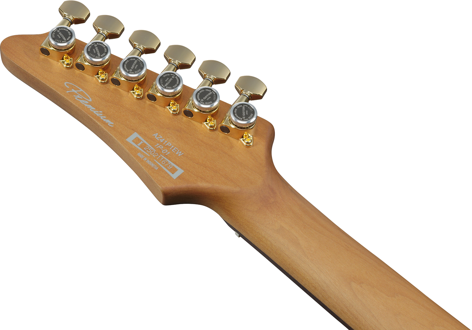 Ibanez Az41p1ew Ngt Premium 2h Trem Rw - Natural Gray Burst - Guitarra eléctrica con forma de str. - Variation 4