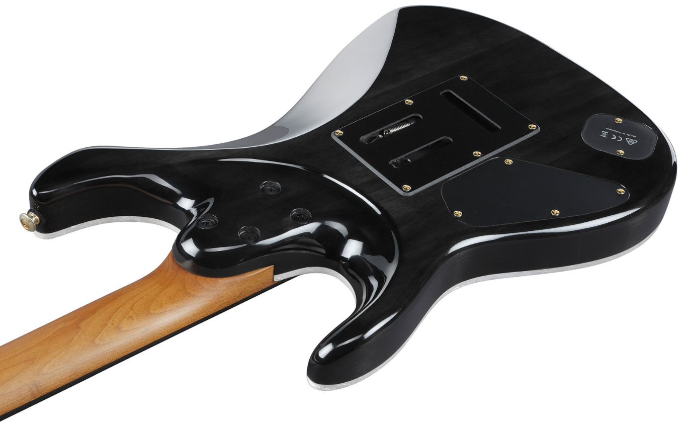 Ibanez Az47p1qm Bib Premium Hsh Di Marzio Trem Eb - Black Ice Burst - Guitarra eléctrica con forma de str. - Variation 2