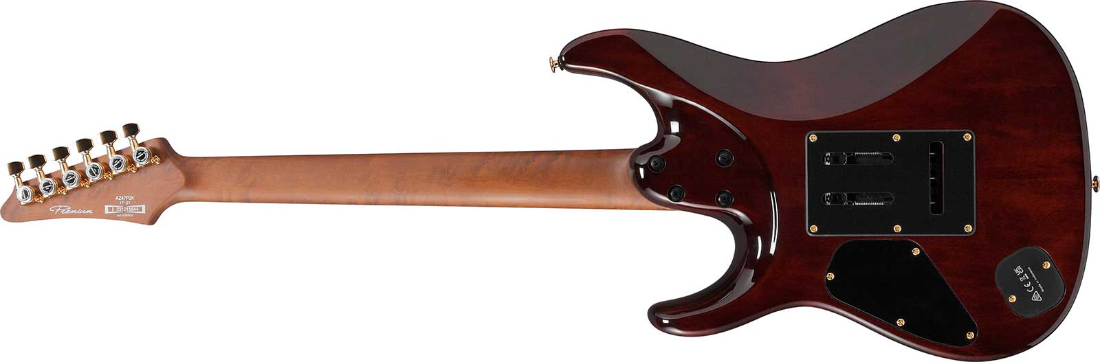 Ibanez Az47p2k Deb Premium Hsh Dimarzio Trem Eb - Dragon Eye Burst - Guitarra eléctrica con forma de str. - Variation 1