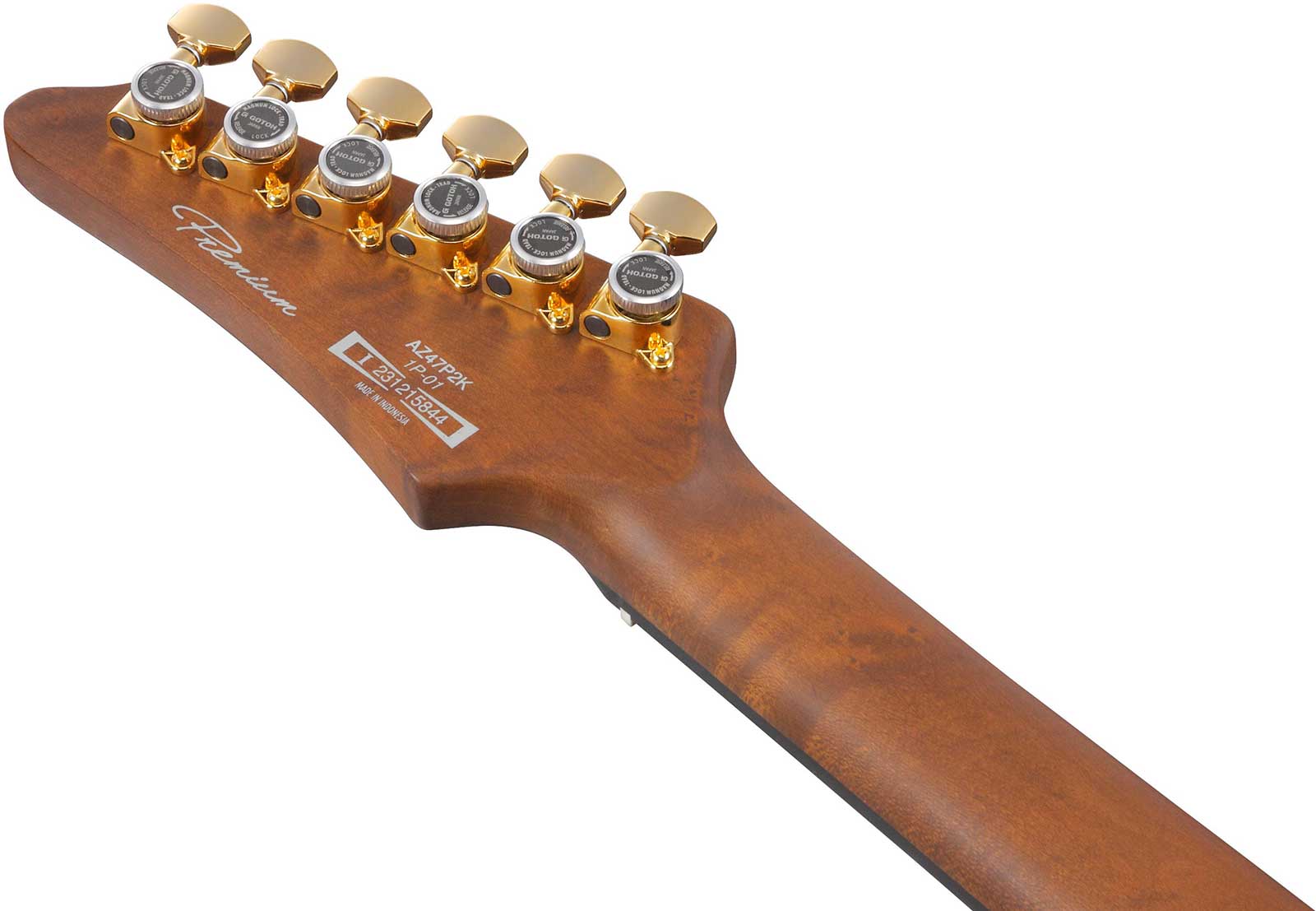 Ibanez Az47p2k Deb Premium Hsh Dimarzio Trem Eb - Dragon Eye Burst - Guitarra eléctrica con forma de str. - Variation 4