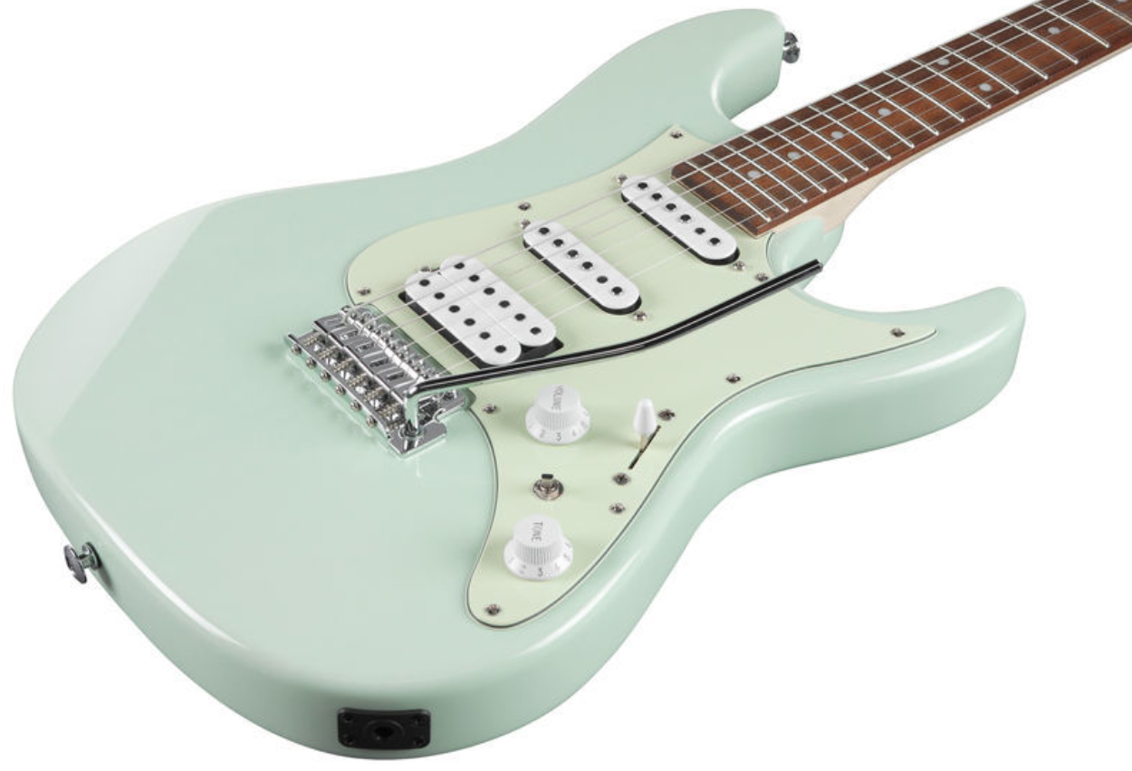 Ibanez Azes 40 Mgr Standard Hss Trem Jat - Mint Green - Guitarra eléctrica con forma de str. - Variation 2