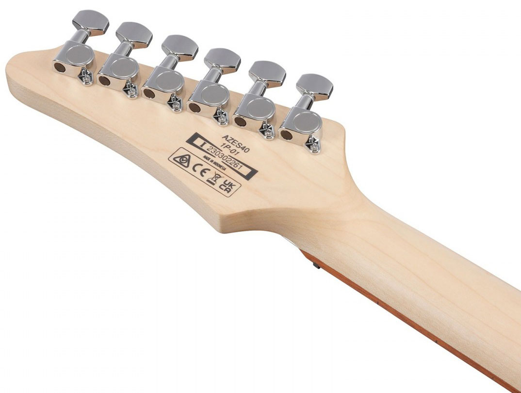 Ibanez Azes40 Tun Standard Hss Trem Jat - Tungsten - Guitarra eléctrica con forma de str. - Variation 5