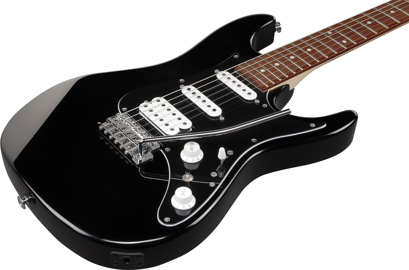 Ibanez Azes40b Bbk Standard Hss Trem Jat - Black - Guitarra eléctrica con forma de str. - Variation 2