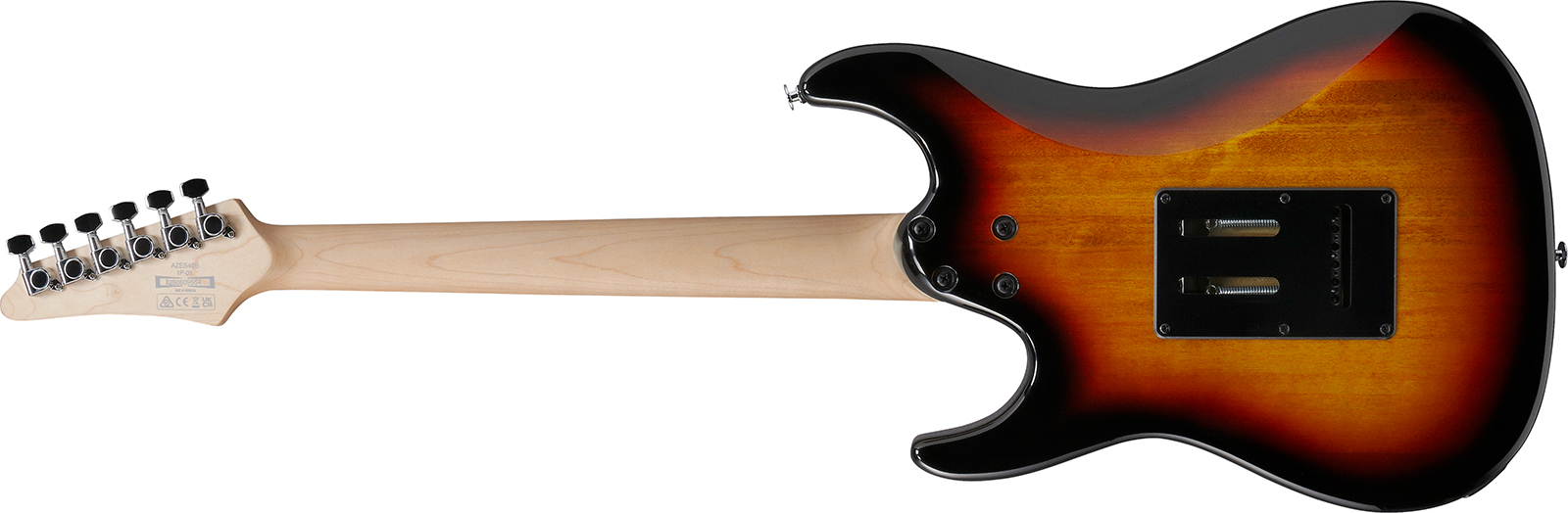 Ibanez Azes40b Tsn Standard Hss Trem Jat - Three Tone Sunburst - Guitarra eléctrica con forma de str. - Variation 1