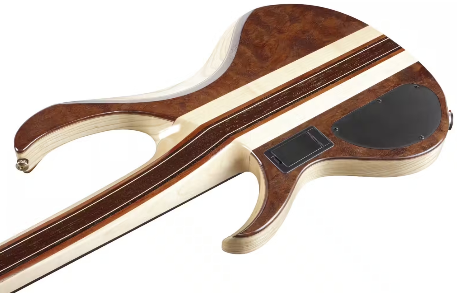 Ibanez Btb1835 Ndl Standard 5c Active Aguilar Pp - Natural Shadow Low Gloss - Bajo eléctrico de cuerpo sólido - Variation 3