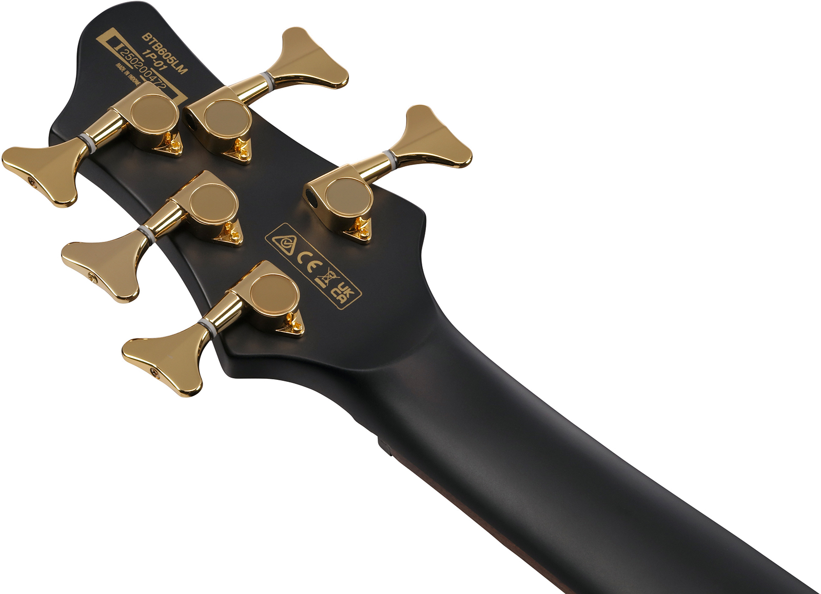 Ibanez Btb605lm Bkf Workshop 5c Multiscale Active Rw - Black Flat - Bajo eléctrico de cuerpo sólido - Variation 4