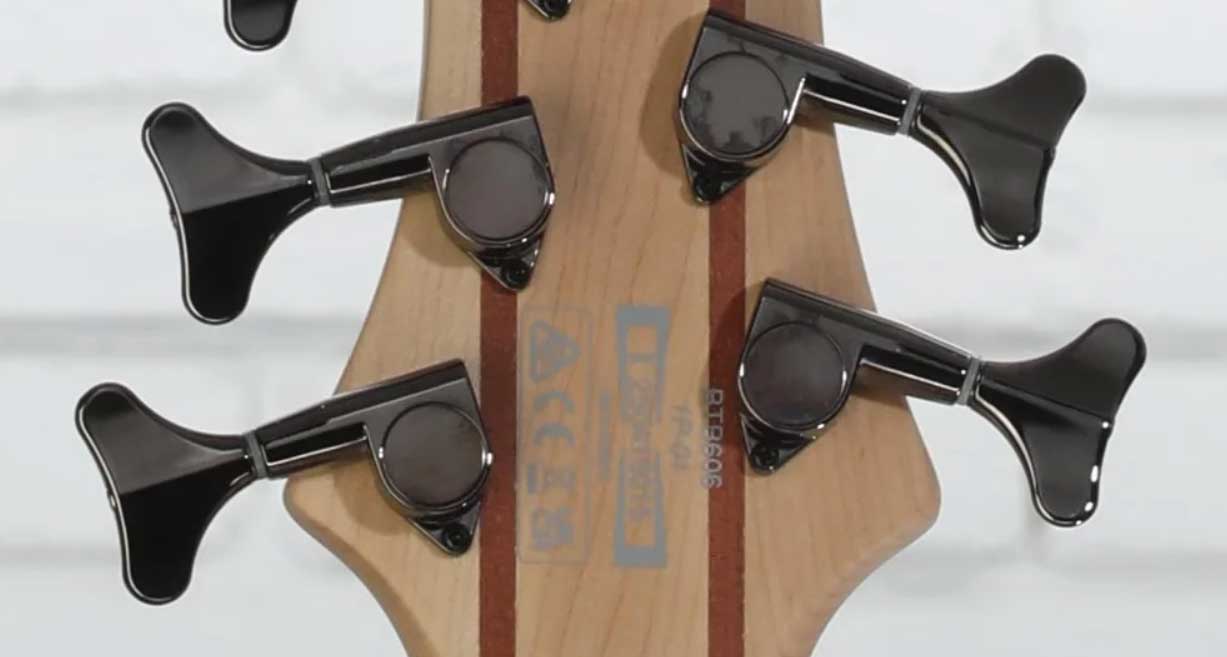 Ibanez Btb606 Tgf Workshop Standard Active Eb - Transparent Grey Flat - Bajo eléctrico de cuerpo sólido - Variation 3
