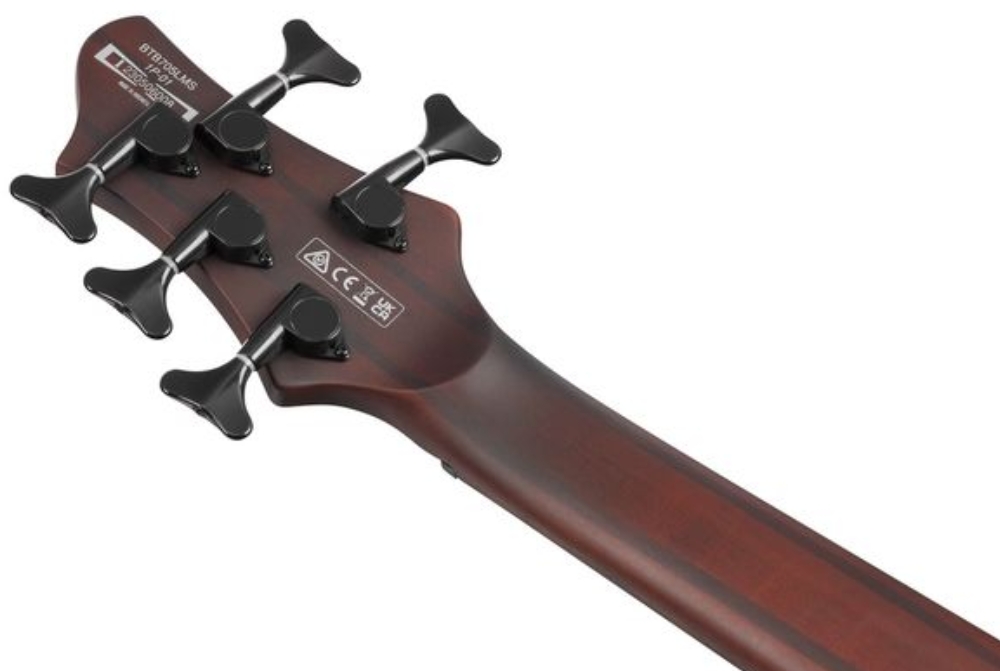 Ibanez Btb705lm Nnf Workshop 5c Multiscale Active Rw - Natural Browned Burst Flat - Bajo eléctrico de cuerpo sólido - Variation 5