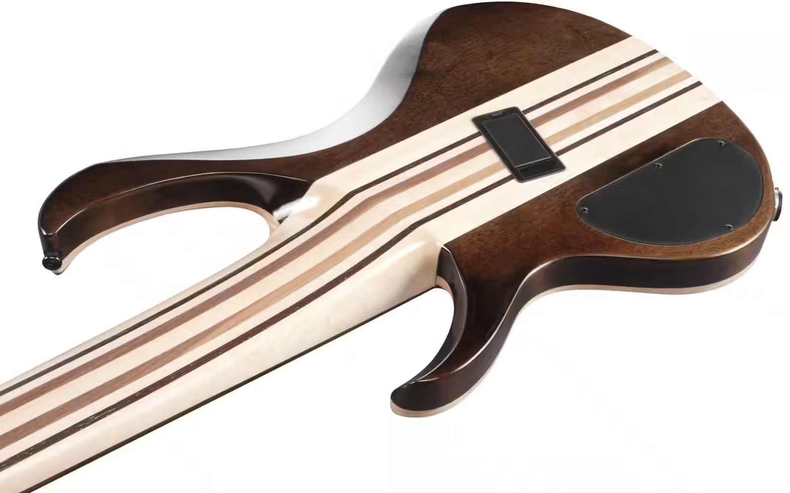 Ibanez Btb7ms Nml Workshop 7c Multiscale Active Rw - Natural Mocha Low Gloss - Bajo eléctrico de cuerpo sólido - Variation 3