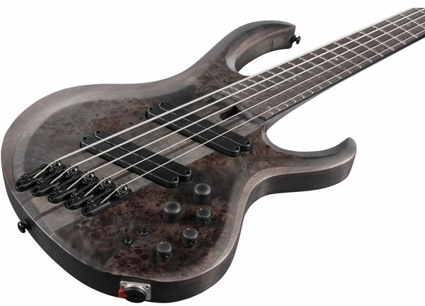 Ibanez Btb805ms Tgf 5c Multiscale Active Pp - Transparent Gray Flat - Bajo eléctrico de cuerpo sólido - Variation 2