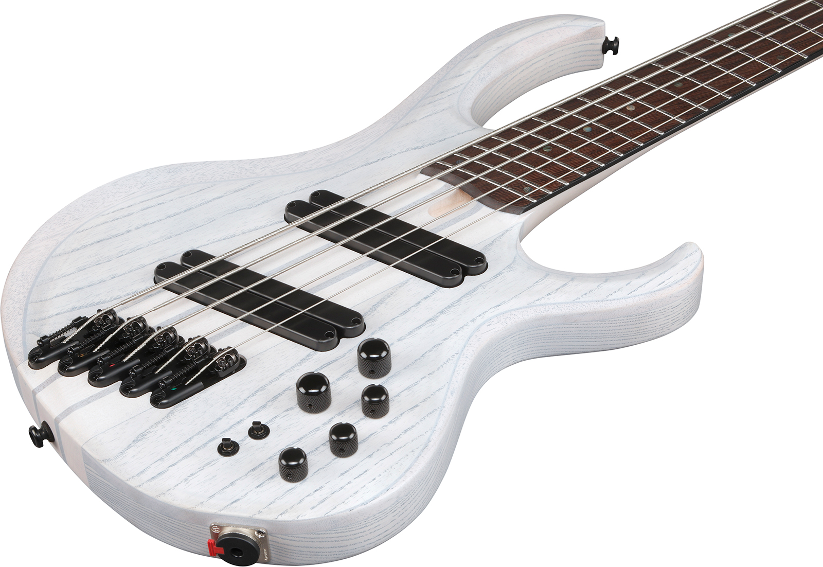 Ibanez Btb865ms Twf Workshop 5c Multiscale Active Pp - Transparent White Flat - Bajo eléctrico de cuerpo sólido - Variation 2