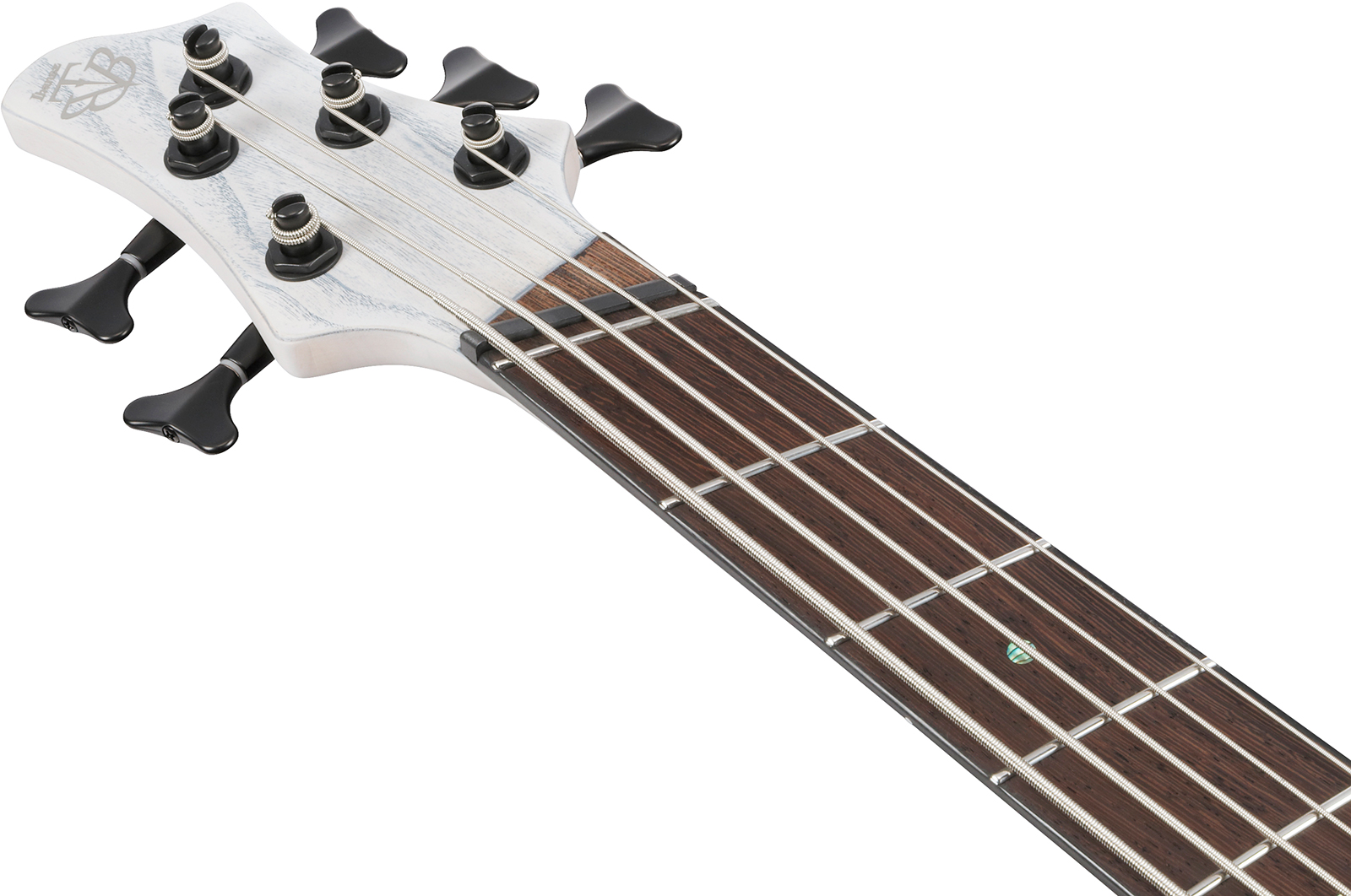 Ibanez Btb865ms Twf Workshop 5c Multiscale Active Pp - Transparent White Flat - Bajo eléctrico de cuerpo sólido - Variation 4