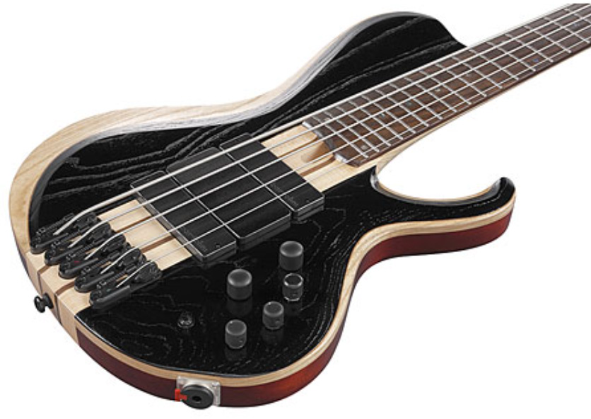 Ibanez Btb865sc Wkl Workshop 5c Active Bartolini Rw - Weathered Black Low Gloss - Bajo eléctrico de cuerpo sólido - Variation 2