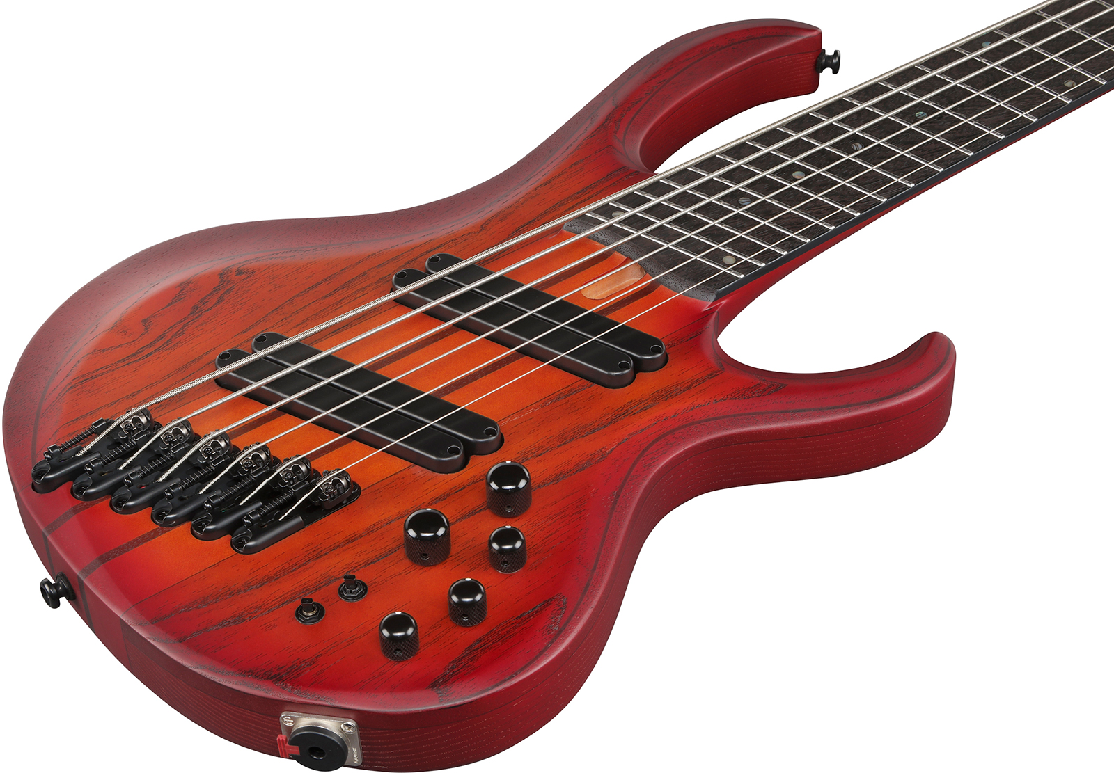Ibanez Btb866ms Brf Workshop 6c Multiscale Active Pp - Brown Topaz Burst Flat - Bajo eléctrico de cuerpo sólido - Variation 2