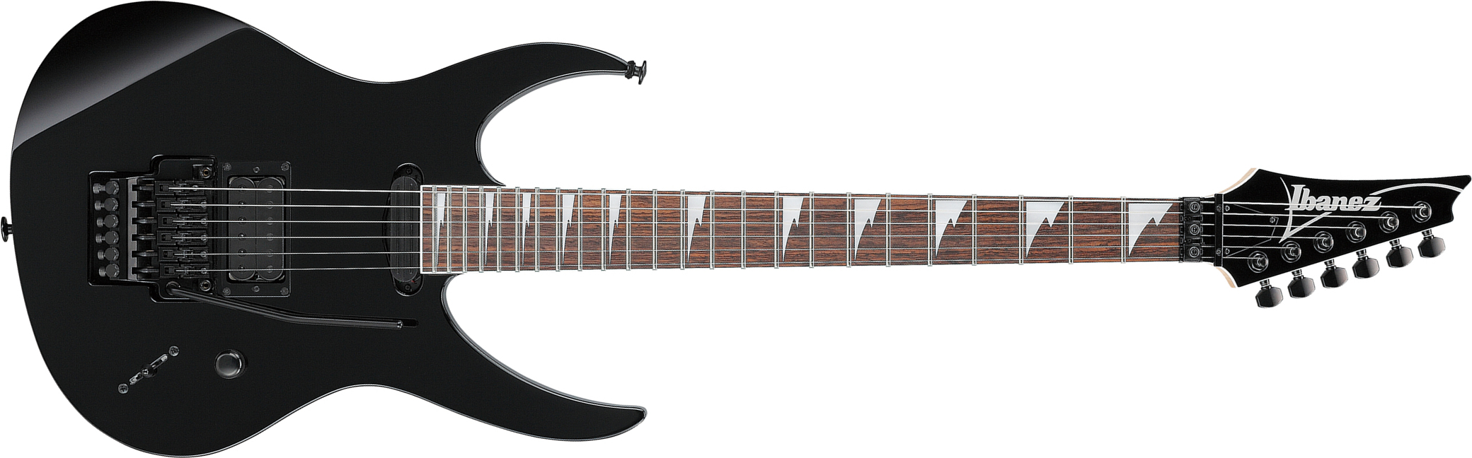 Ibanez 540piii Bk Genesis Ltd Jap Hst Fr Rw - Black - Guitarra electrica metalica - Main picture