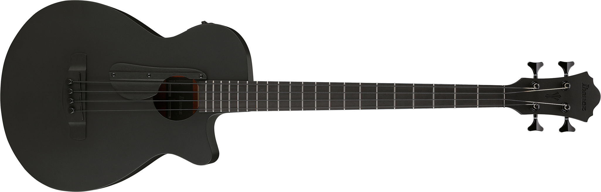 Ibanez Aegb420 Bot Cw Shsc Epicea Sapele Rw - Black Out - Bajo acústico - Main picture