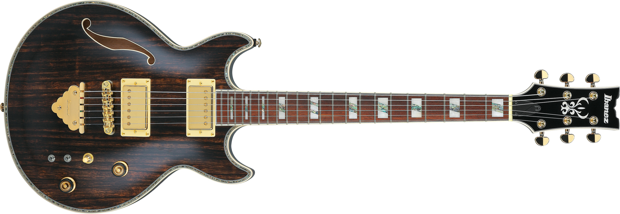 Ibanez Ar520hme Nt Standard Artist 2h Ht Jat - Natural - Guitarra eléctrica semi caja - Main picture