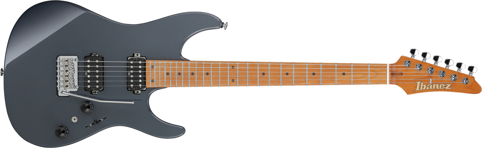 Ibanez Az2402 Prestige Hh Trem Mn - Gray Metallic - Guitarra eléctrica con forma de str. - Main picture