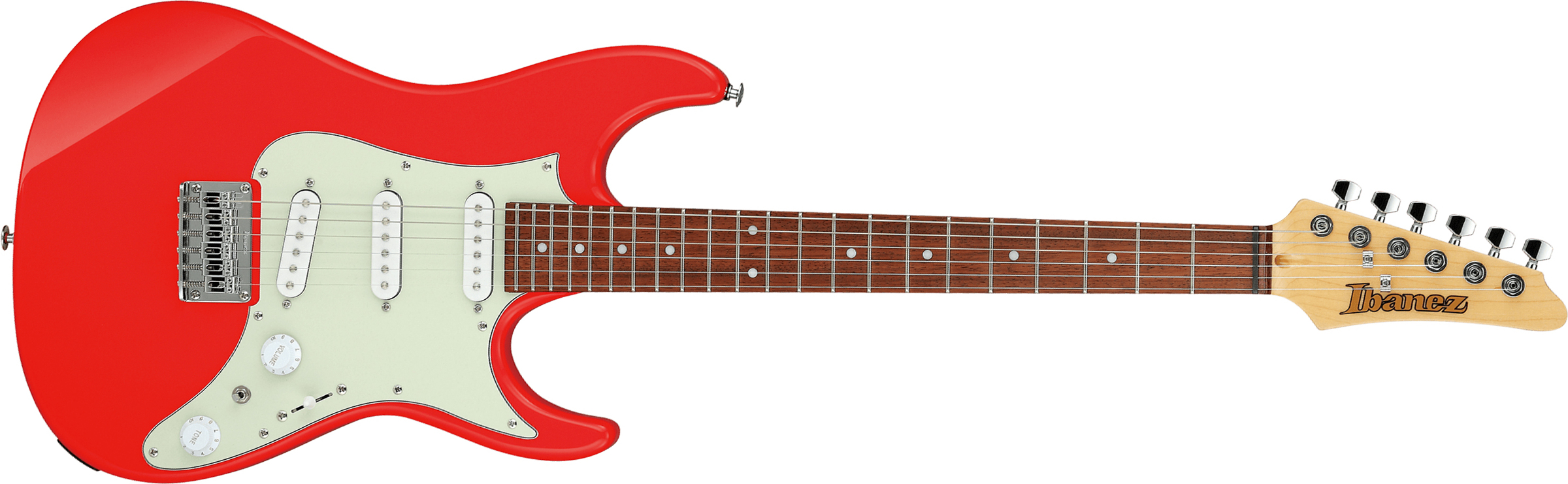 Ibanez Azes31 Vm Standard 3s Trem Jat - Vermillion - Guitarra eléctrica con forma de str. - Main picture