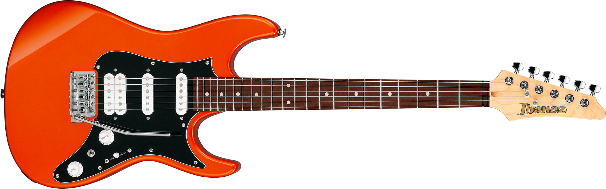 Ibanez Azes40b Rom Standard Hss Trem Jat - Roadster Orange Metallic - Guitarra eléctrica con forma de str. - Main picture