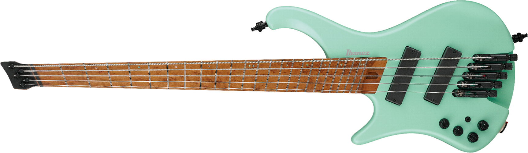 Ibanez Ehb1005msl Sfm Workshop Lh Gaucher 5c Multiscale Active Bartolini Mn - Sea Foam Green Matte - Bajo eléctrico de cuerpo sólido - Main picture