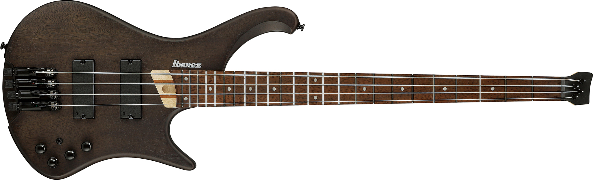 Ibanez Ehb600 Wnf Standard Active Jat - Walnut Flat - Bajo eléctrico de cuerpo sólido - Main picture