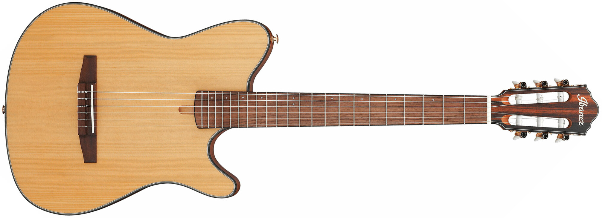 Ibanez Frh10n Ntf Hybrid Cw Epicea Sapele Wal - Natural Flat - Guitarra clásica 4/4 - Main picture