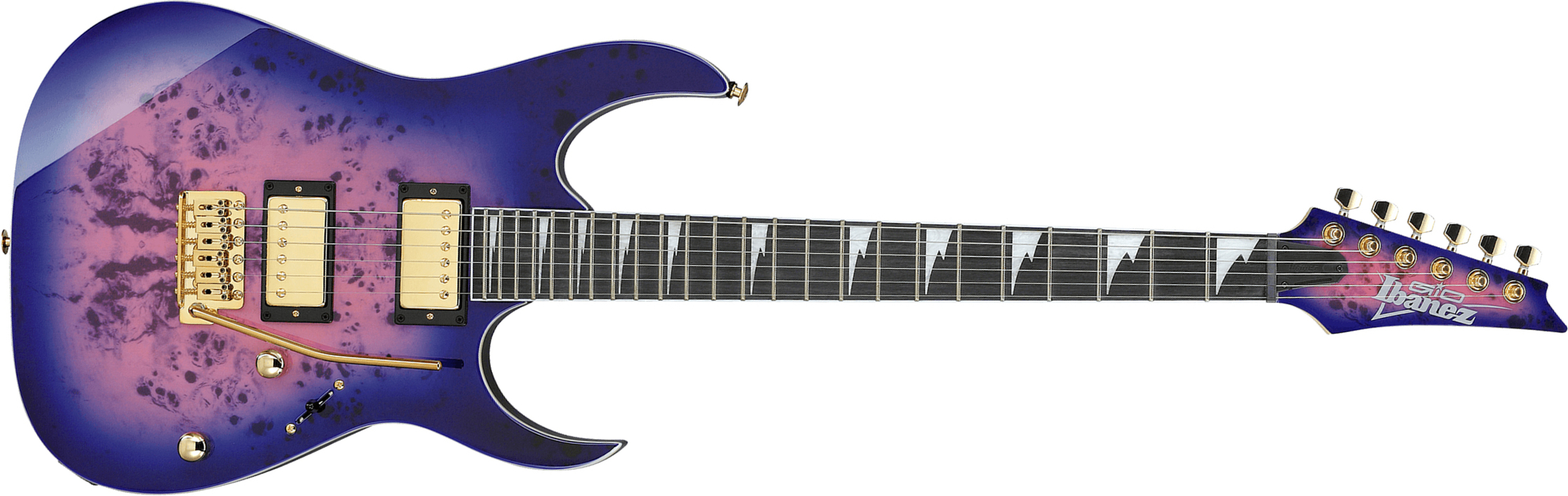 Ibanez Grg220pa Rlb Gio 2h Trem Pur - Royal Purple Burst - Guitarra eléctrica con forma de str. - Main picture