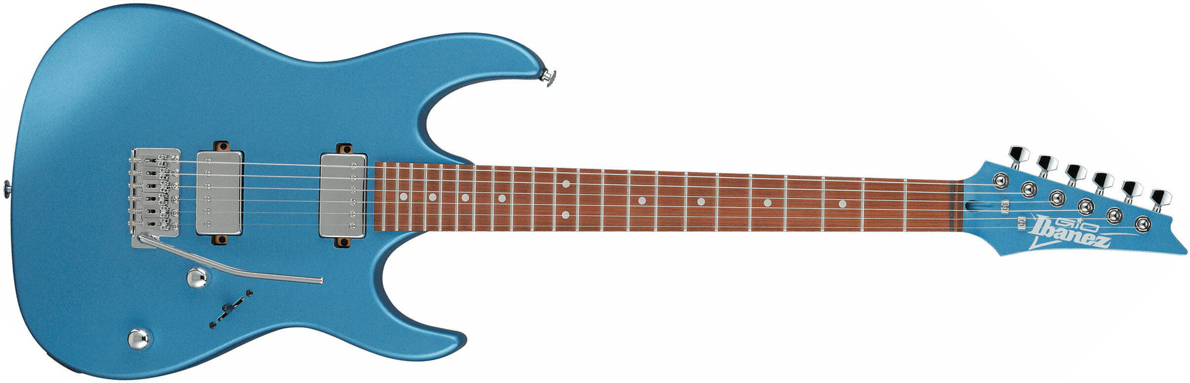 Ibanez Grx120sp Mlm Gio 2h Trem Jat - Metallic Light Blue Matte - Guitarra eléctrica con forma de str. - Main picture
